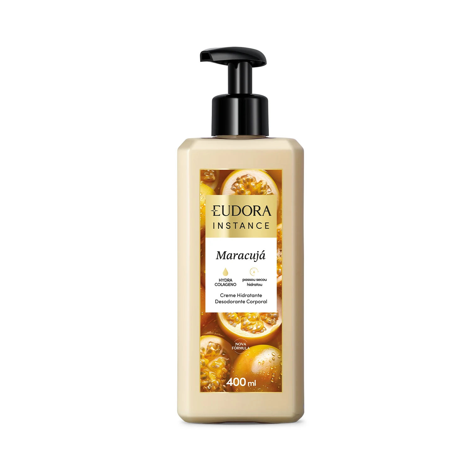 Creme Hidratante Desodorante Corporal Instance Maracujá 400Ml Instance