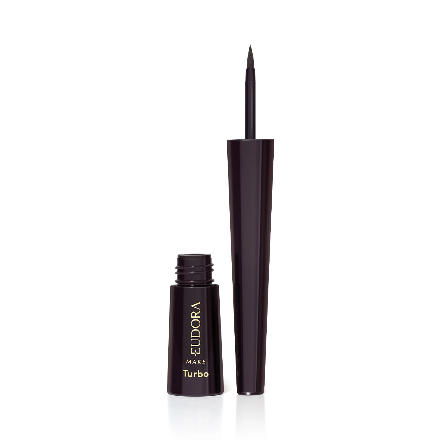 Delineador Líquido Para Olhos Preto Essencial Eudora Make 2,5Ml Eudora turbo