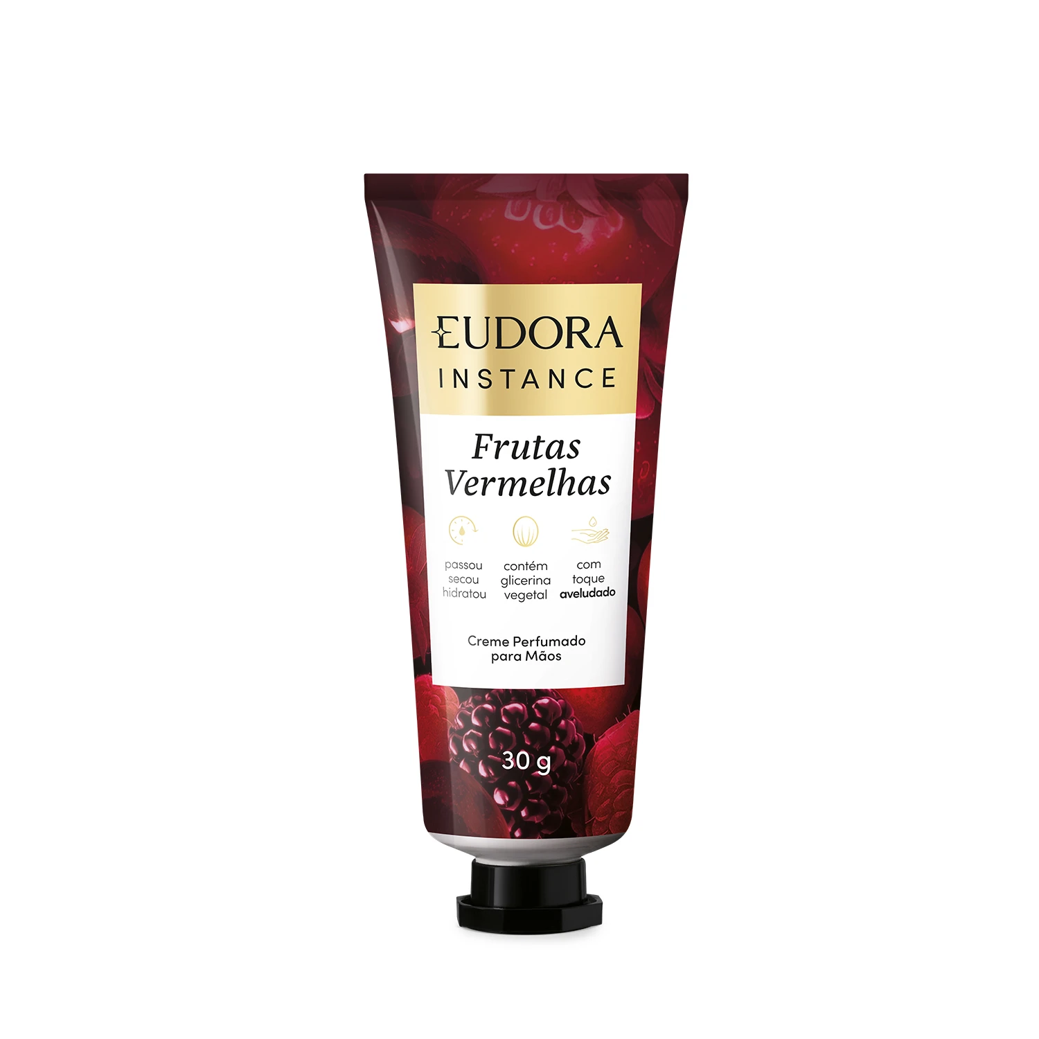 Eudora Instance Frutas Vermelhas - Cremeperfumado Para Mãos 30G Instance