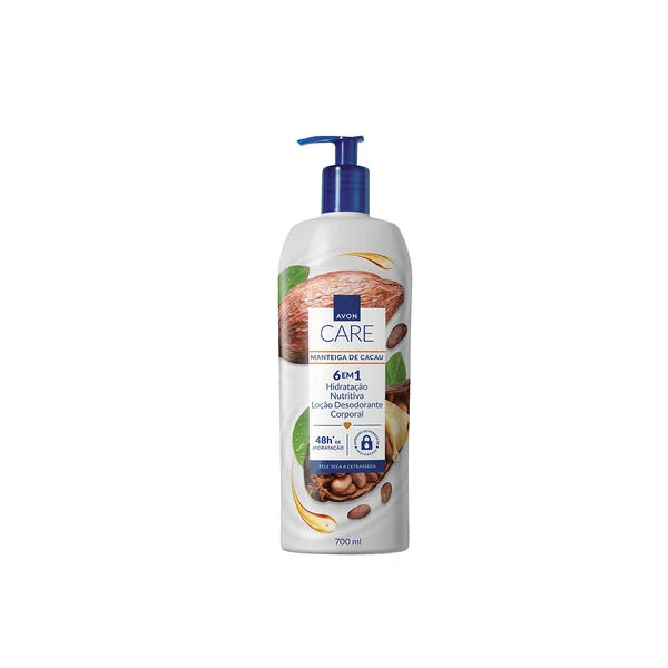 Loção Desodorante Corporal Manteiga De Cacau 700ml Avon - Care