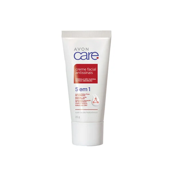 Creme Facial Antissinais 5 Em 1 Avon - Care
