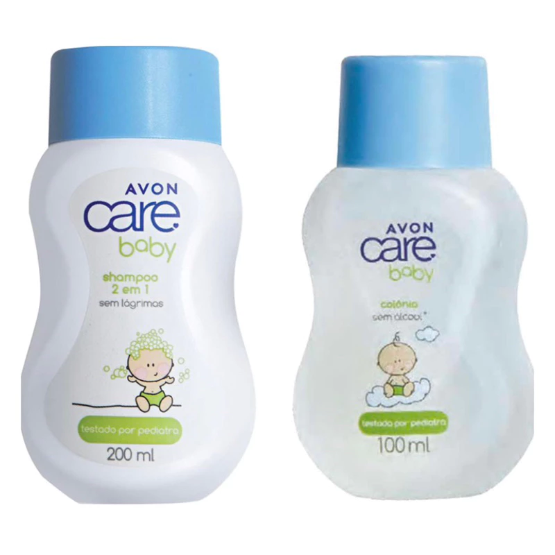 Combo Avon Care Baby Shampoo 2 Em 1 200ml + Colonia 100ml Adicionar aos favoritos OFERTA IMPERDÍVEL Avon - Care