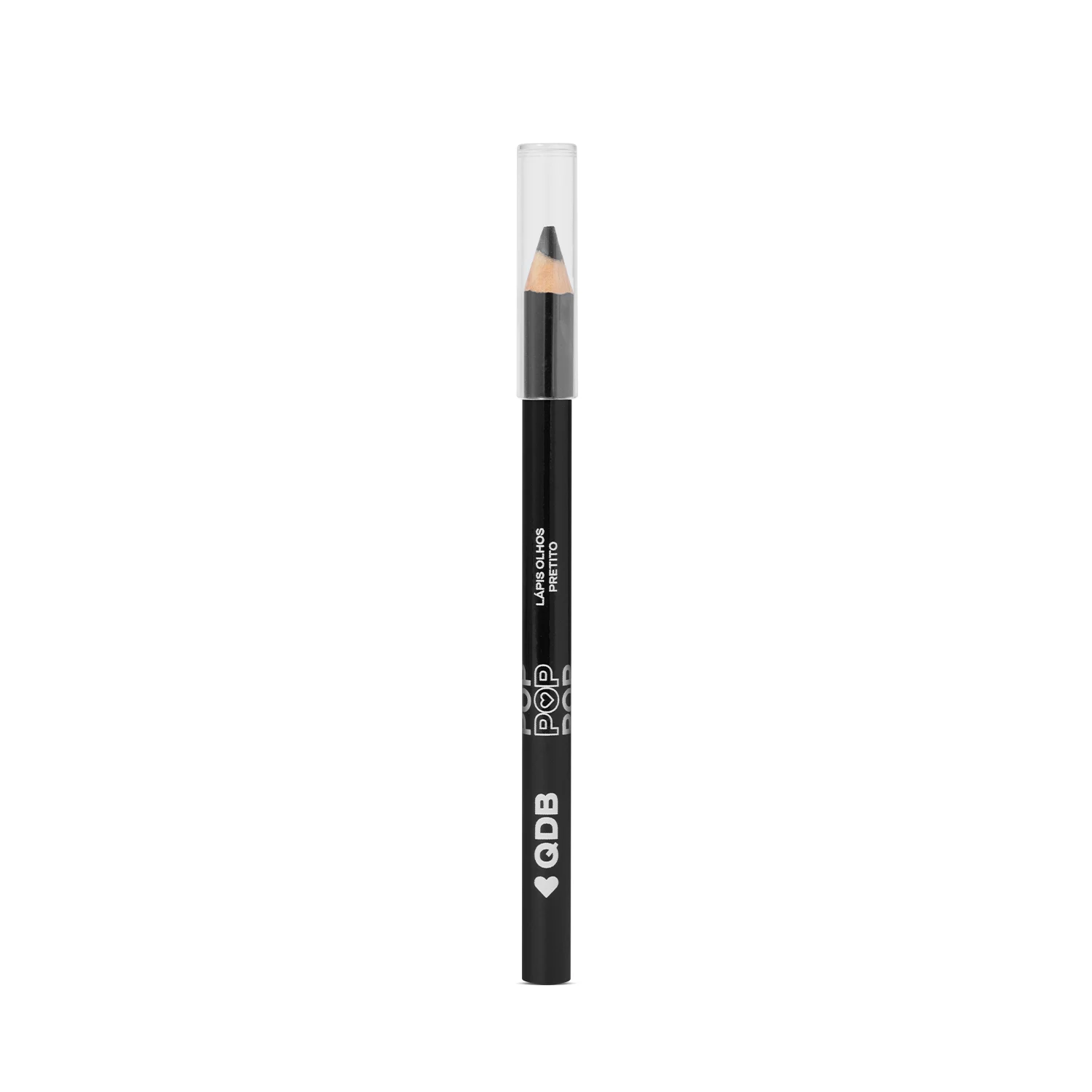 Lápis Preto Pretito Para Olhos Pop 1,1G POP - QDB