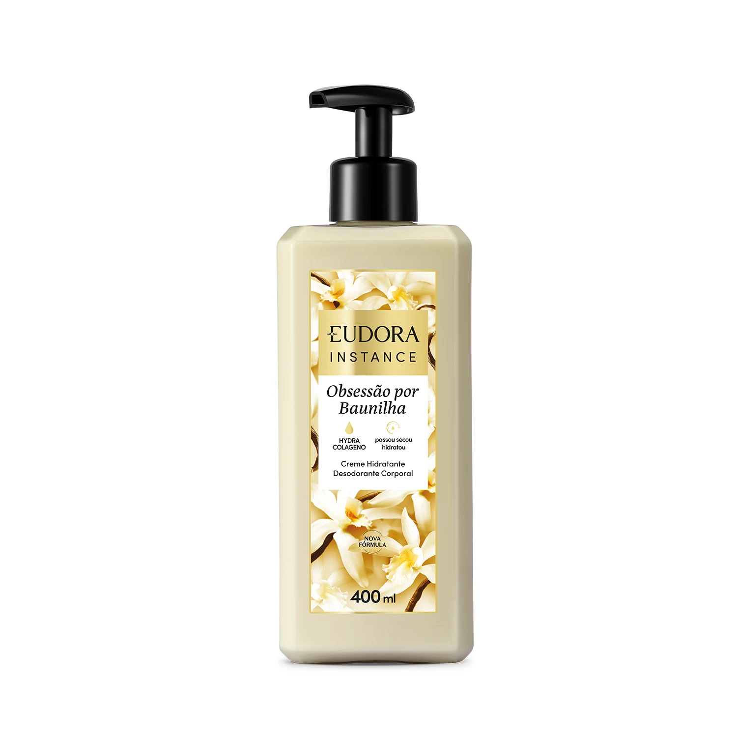Creme Hidratante Desodorante Corporal Instance Baunilha 400Ml Instance